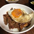 MoMoＮkichi's cooksnap of when they made 愛媛今治発Ｂ級グルメ＊焼き豚玉子飯＊.
