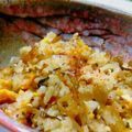 はなのかくめいじ's cooksnap of when they made 簡単！じゃこと高菜のチャーハン☆.
