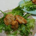 のらぽちママ's cooksnap of when they made 鶏むね肉☆照り焼きごまチキン.