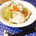 ピンラブチャイ's cooksnap of when they made マヨポン漬け鶏むねと野菜の重ね蒸し.