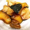 pあーちゃんq's cooksnap of when they made むしろ煮崩れがウマイ。鶏とかぼちゃの煮物.