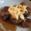 まつしまママ's cooksnap of when they made ☆豚こま団子の南蛮タルタル☆.
