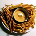 バニラとソラ's cooksnap of when they made さつまいものカリカリ揚げ.