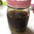 草果花's cooksnap of when they made プルーン玄米酢.