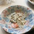 綾ぽん。's cooksnap of when they made めんつゆで簡単♪ピリ辛レンコンサラダ♡.