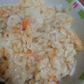 curisupin's cooksnap of when they made 干しエビと大根の葉の餅入り炊き込みご飯.