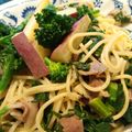 ★さま's cooksnap of when they made 糖質オフ＊豚バラ柚子胡椒パスタ.