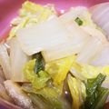 のん＊＊'s cooksnap of when they made 【農家のレシピ】白菜の葉先の煮びたし.