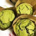 はるぬす's cooksnap of when they made 抹茶マフィン☆きな粉クリーム入り☆.