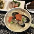 ♡ひな祭り♡'s cooksnap of when they made 野菜たっぷりあっさりアサリチャウダー.