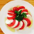 yuk1＊'s cooksnap of when they made トマトとモッツァレラのカプレーゼ.