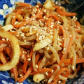salty☆'s cooksnap of when they made しらたきとちくわのきんぴら.