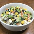 ままばなな1020's cooksnap of when they made ひじきとアボカドの白和え.