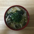 かおり♡♡♡'s cooksnap of when they made ◆もやしとわかめの味噌汁.