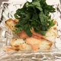 erichanyuu's cooksnap of when they made 晩ご飯に！長芋の大葉とタラマヨソースかけ.