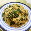 えれぼん's cooksnap of when they made ほうれん草ともやしたまご炒め.
