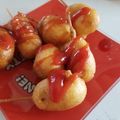 まゅ姫's cooksnap of when they made 簡単HKMでアメリカンドッグ.