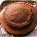 verderame's cooksnap of when they made バレンタインふわふわスフレパンケーキ♥.