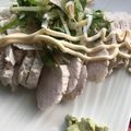 クックH02ZBV☆'s cooksnap of when they made やわらかジューシー鶏むね肉★わさマヨ味.