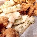 jununu's cooksnap of when they made 山芋の磯辺揚げ❣.