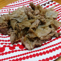 しょみ一's cooksnap of when they made 豚肉とごぼうの時雨煮.
