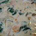 crocus21's cooksnap of when they made 牡蠣の豆乳クラムチャウダー.