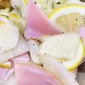 卵せんべい's cooksnap of when they made レモン風味♪大根とハムのサラダ.
