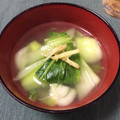 nanairo♪'s cooksnap of when they made 青梗菜の塩スープ.