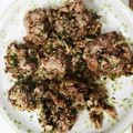 ぽぽった's cooksnap of when they made 豚肉と舞茸の蒸しボール★レンジ調理で！.