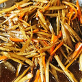 ひな公's cooksnap of when they made 簡単 きんぴらごぼう.