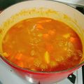 aokomax's cooksnap of when they made 注意！うちの激辛カレーΣ(-`Д´-;).