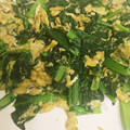 chanしー's cooksnap of when they made 簡単♫小松菜と卵の中華炒め.