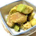 momoco527's cooksnap of when they made もう一品に鶏ササミとアボカドのワサビ和え.