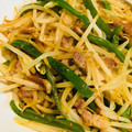 junkoの日々's cooksnap of when they made うちのもやし炒め✿.