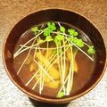れぽっと's cooksnap of when they made ✿干し椎茸のお吸い物✿.