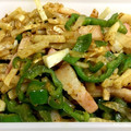 よねずぃ〜's cooksnap of when they made 大根とピーマンのベーコン炒め.