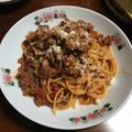 myahomyaho's cooksnap of when they made 簡単！市販の素不要でお手軽ミートソース.
