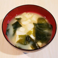 Richland☆Y's cooksnap of when they made もちふ・わかめ・あげのみそ汁.