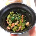 mayuppe220's cooksnap of when they made ご飯のお供に♪かぶの葉の常備菜.
