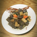 ＊丹子＊'s cooksnap of when they made モツ煮込み風☆大根と蒟蒻の味噌煮込み.
