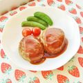 あやちん０８１６'s cooksnap of when they made ふわふわ♡レンコン入りハンバーグ♪.