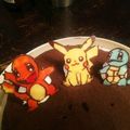 AKYG's cooksnap of when they made ポケモンのチョコプレート☆.
