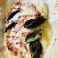 meyan's cooksnap of when they made 【トースター】余った餅で簡単餅ピザ♪.