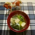 horseland's cooksnap of when they made 簡単☆油揚げ・豆腐・わかめのお味噌汁♪.