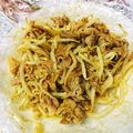 ねぞろ's cooksnap of when they made レンジで1分半☆もやしのカレー醤油和え.