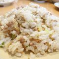 てつろヲ's cooksnap of when they made 豚ひき肉と長ネギの卵なしチャーハン☆.