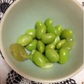 ぽぽきゅ's cooksnap of when they made おすすめ♡簡単おつまみ*枝豆はわさびで！.