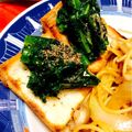 muumi☆'s cooksnap of when they made カーボロネロ(黒キャベツ)のブルスケッタ.