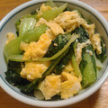 クックEF3KWF☆'s cooksnap of when they made 簡単♪✡ターサイ✖たまご✡中華炒め.