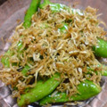 ΜαЯτ's cooksnap of when they made シシトウとじゃこのおかかあえ.